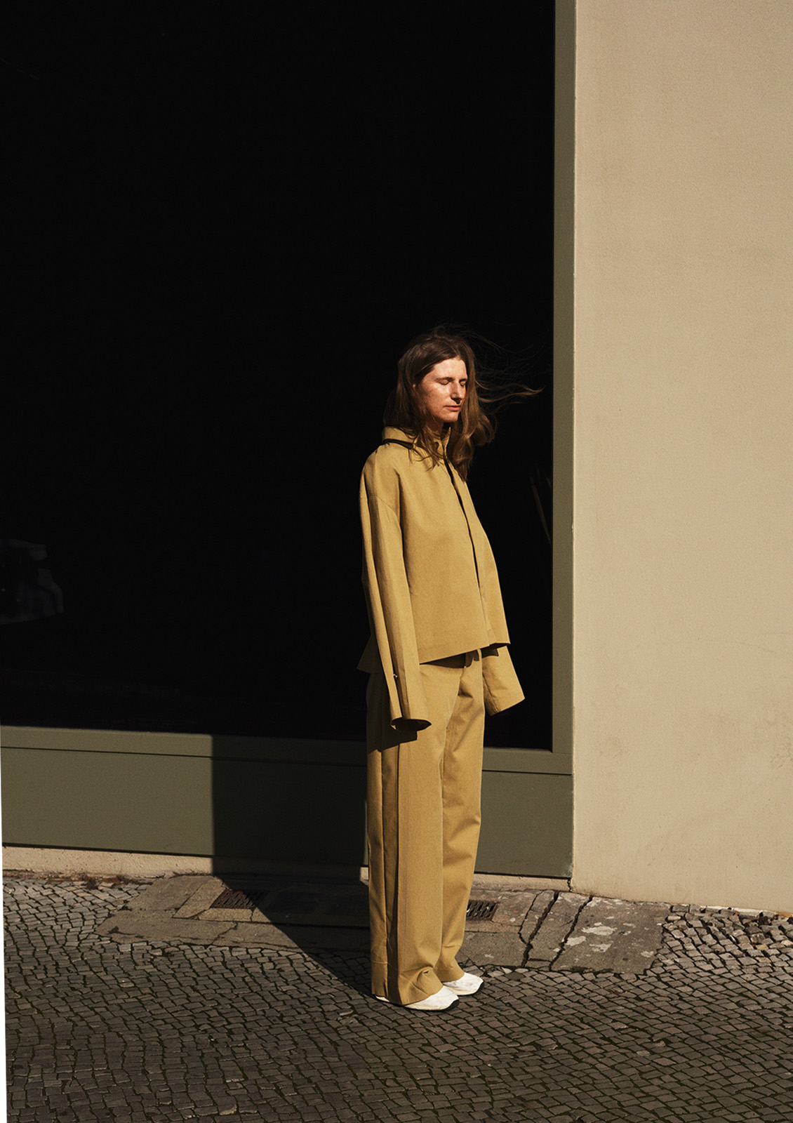 Nadine Goepfert Basic Fit, Paper Bag Jacket